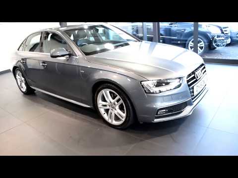 USED AUDI A4 2.0 TDI S LINE START/STOP 4DR AUTO 148 BHP full audi service history