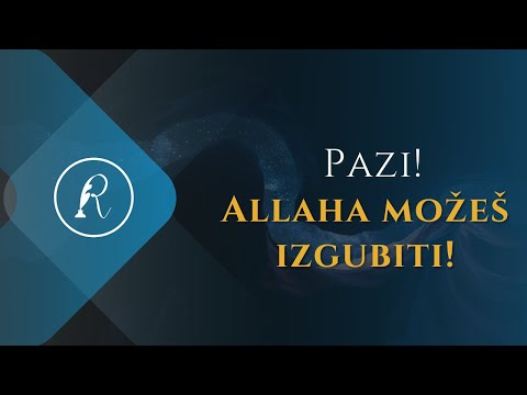 PAZI! ALLAHA MOŽEŠ IZGUBITI! - Jasmin Durić, prof.