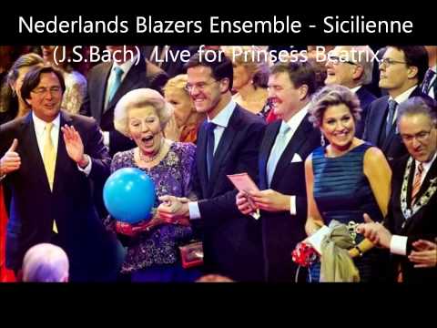 Nederlands Blazers Ensemble - Sicilienne for Prinsess Beatrix