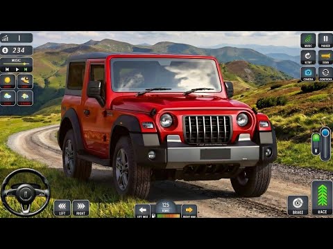4x4 Offroad Jeep Driving Simulator 3D - Drive SUV 4x4 jeep Offroad Game - Android GamePlay Lv2
