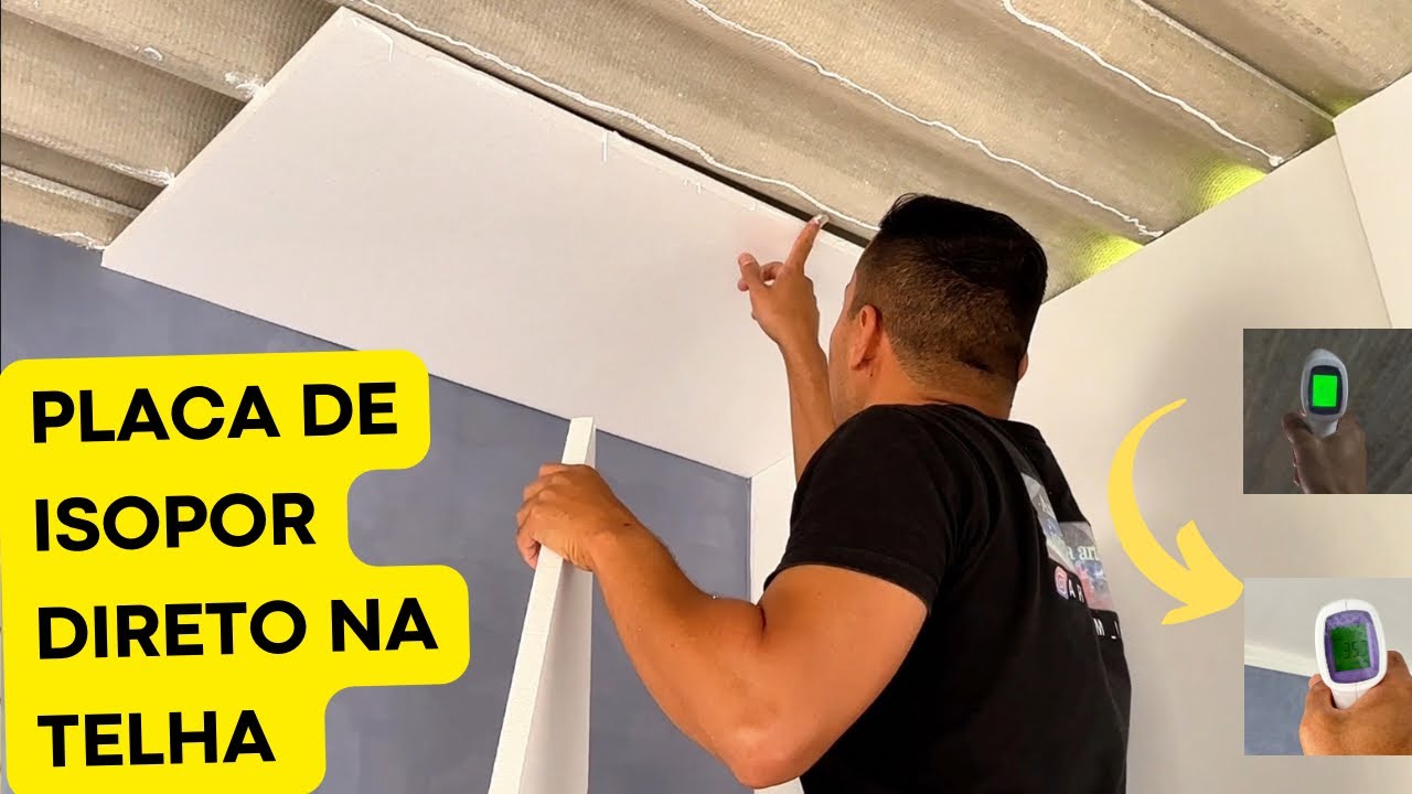 Isopor Direto na Telha: Solução Prática para Isolamento Térmico