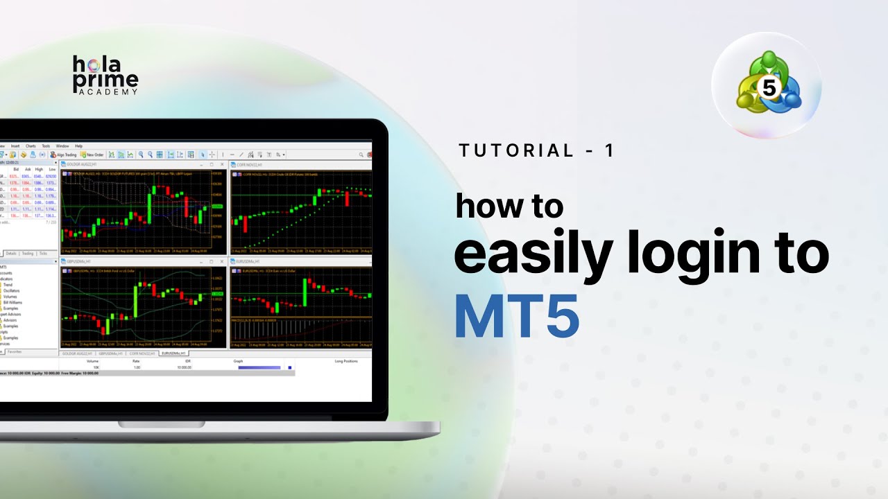 So laden Sie MetaTrader 5 (MT5) herunter und melden sich an | Hola Prime-Anleitung