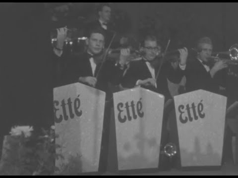Bernhard Ette Orchester spielt auf Tanzball Kassel 1953