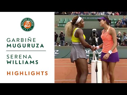 Garbine Muguzura v Serena Williams Highlights - Round 2 2014 - Roland-Garros