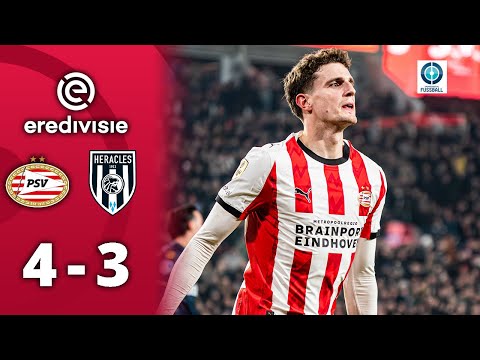 Torfestival in Eindhoven! Til entscheidet Schlagabtausch | PSV Eindhoven - Heracles Almelo