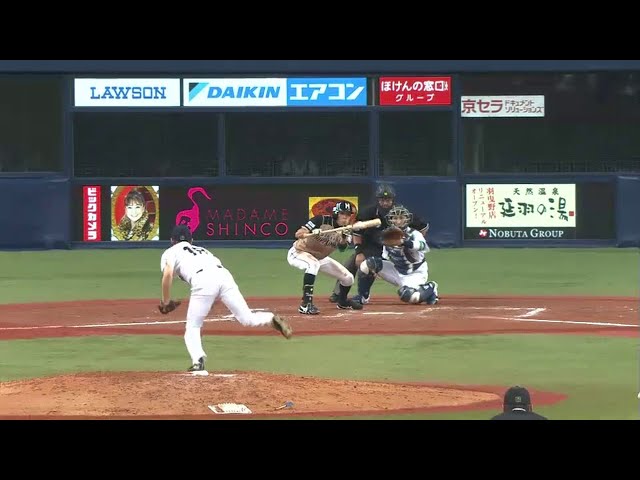 【CS 1st】7回表 小技が光る!! ファイターズ中島卓 勝ち越しのセーフティスクイズ!! 2014/10/11 Bs-F