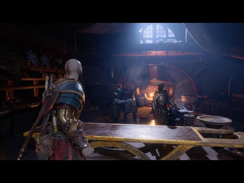 God of War Ragnarok - Kratos asks Brok and Sindris help for killing Heimdall
