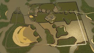 【Cities:Skylines】地形操作解禁！　水抜き放題！　揺れる大地（島を跳び回れ）５　ライブ配信（音声あり）【シティーズ　スカイライン】