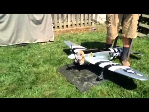 First time engine start of Evolution 15CC gas engine