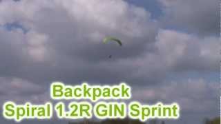 preview picture of video 'Backpack - Spiral 1.2R GIN Sprint - Opale Paramodels'