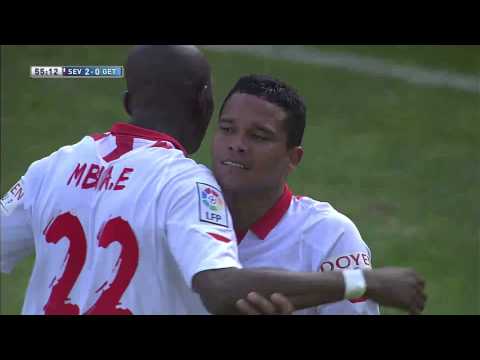 Gol de Bacca (2-0) en el Sevilla FC - Getafe CF - HD