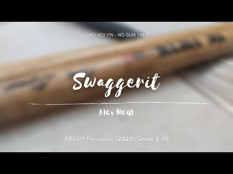 ABRSM Percussion 2020 Grade 2 A5 - Swaggerit, by Neal