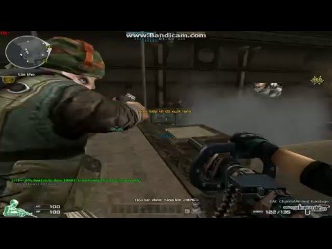 CrossFire VN - Pentakill in Zombie V4 using KAC ChainSAW Red Bandage (no VIP)