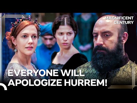 Suleiman Defends Hurrem in Front of the Entire Harem! | Magnificent Century