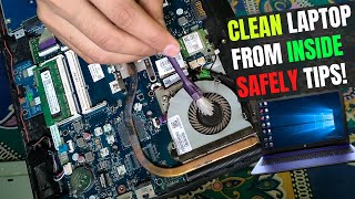How to Clean Laptop from Inside | Clean HP Laptop Fan | Open hp laptop for Cleaning Dust | 2024