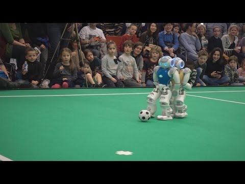 RoboCup EuropeanOpen 2016 SPL Semi-Finals: Nao-Team HTWK vs. NaoDevils | Second Half