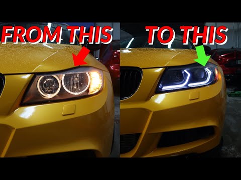 Cheapest BMW E90/E91 Headlights that actually look good and function properly!!!