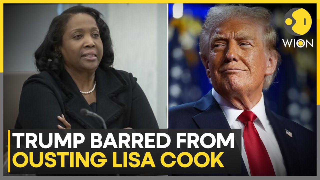 USA: Lisa Cook Wins Temporary Court Protection From Firing | WION