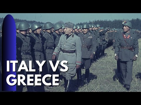 WW2 - Italy invades Greece