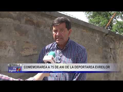 Stire 1 COMEMORAREA A 75 DE ANI DE LA DEPORTAREA EVREILOR