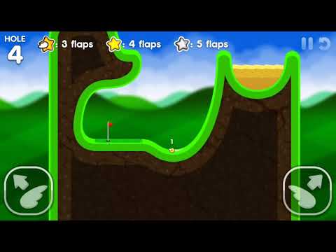 Flappy Golf 2 GOLF LAND HOLE 1-9 Superstar Walkthrough - YouTube