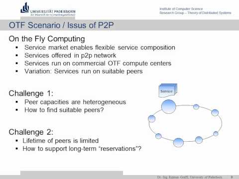 Universität Paderborn - WS 2011 - Lecture: P2P Networks & Applications - 11 - Dr.Ing. Kalman Graffi