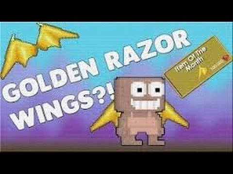 Steam Community :: Video :: Growtopia | Golden Razor Wings