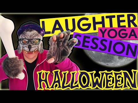 Halloween Laughter Yoga Session / 16 MIN / Embrace Childlike Playfulness / Laughter Yoga Together