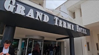 Grand Terme Hotel. Bilge hanımla (Halkla ilişkiler görevlisi) röportajımız ve Ho