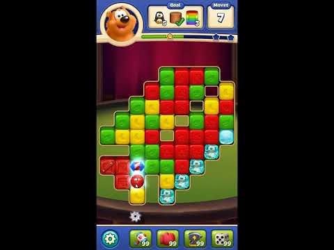 Toon Blast Level 8042 - NO BOOSTERS 🐻🐺🐱 | SKILLGAMING ✔️