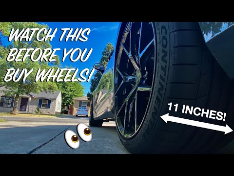 HOW TO FIT WIDE WHEELS ON 6 GEN CAMARO WITHOUT MODIFICATIONS