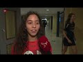 Rennend door school tijdens de urban run