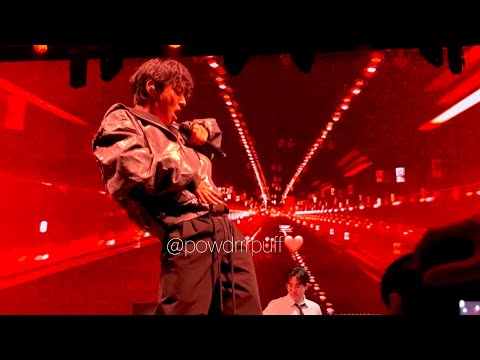 241117 - Never Let Go - WOOSUNG -  B4 We Die World Tour - 4K 직캠 FANCAM