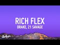 Drake, 21 Savage - Rich Flex (Lyrics)