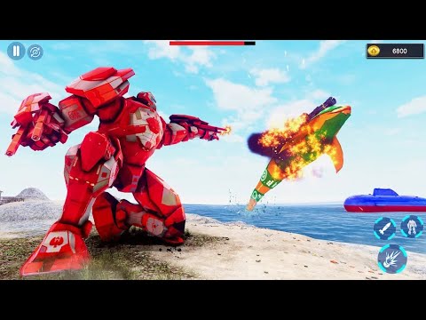 Dolphin Robot Transform Wars Game