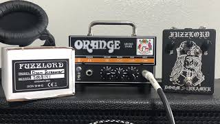 Video thumbnail for DEMO: Fuzzlord Effects Doom Screamer Pedal by KasperKillsTX