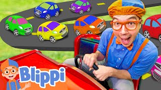 Blippi's Vroom Vroom Vehicle Adventure | BRAND NEW Blippi! | Educational Videos for Kids