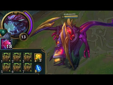 Cho'Gath but I build 6 Warmogs so I become the O M E G A  C H O N K E R