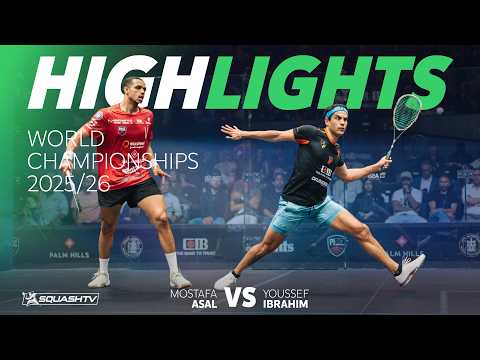 🇪🇬 Asal v Ibrahim 🇪🇬 | PSA World Championships 2025/26 | FINAL HIGHLIGHTS