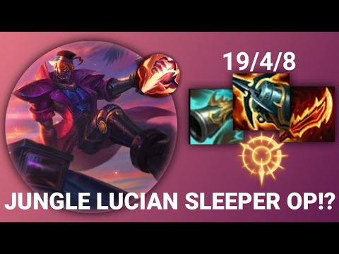 LUCIAN JUNGLE | SLEEPER OP PICK!? | LEAGUE OF LEGENDS PRE SEASON 11