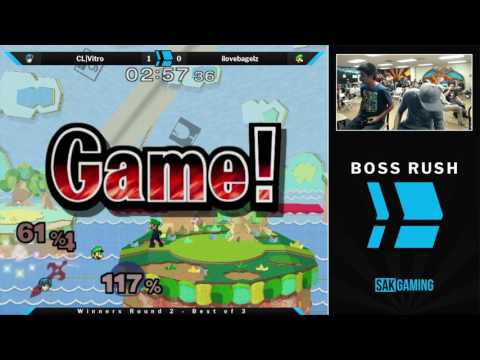 Boss Rush: Duck WR2 - Vitro (Marth) vs ILoveBagelz (Luigi)