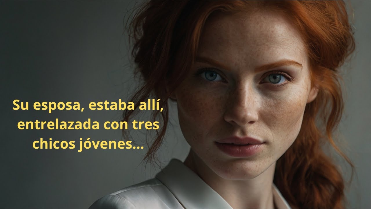 Una esposa y un grupo de jóvenes