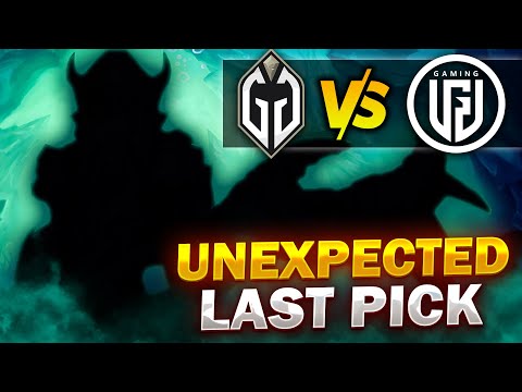 How LGD broke Gaimin Gladiators with this pick - Unexpected Last Pick MID