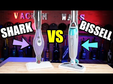 BISSELL Power Fresh Steam Mop 1940 VS SHARK Steam Pocket Mop S3501