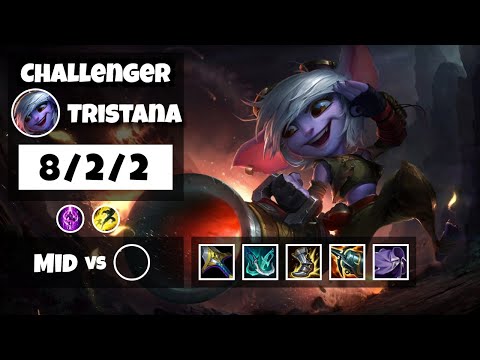 Tristana vs Aurelion Sol NA Challenger MID (8/2/2) - v11.11
