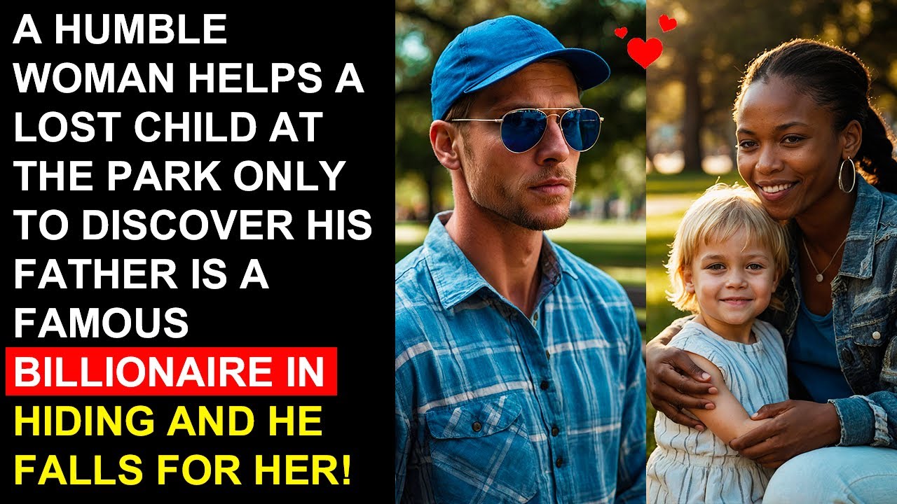 A Black Woman Helps a Lost Child at the Park—Only to Discover His Father Is a Famous Billionaire...
