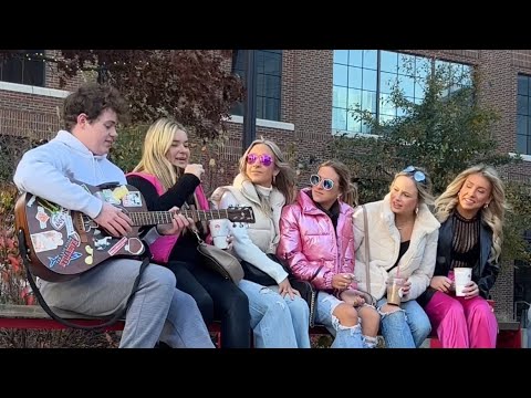 Singing to GORGEOUS girls ALL DAY PT 3 - Will Cullen serenading videos