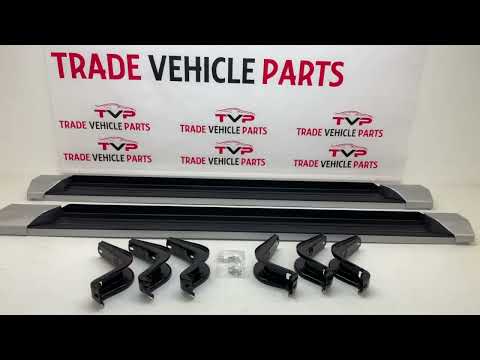 For Mitsubishi L200 2019- Running Boards Side Steps video