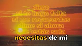 Alberto Plaza   Dime Si Te Hago Falta Karaoke
