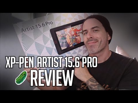 XP-Pen Artist 15.6 Pro Review! Drawing Pen Display - My take on it!